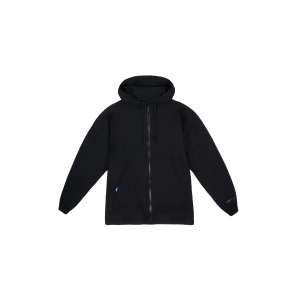 Men's Coastal Hoodie Full Zip - Black